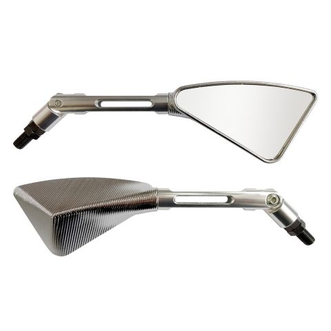 Ret. Arrow Capa Cromada Haste de Aluminio Cromada Universal DIR/ESQ