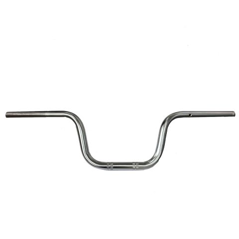 GUIDAO CG TITAN 160/START 160/FAN 160 MOD. 25 CROMADO TEXTURIZADO COM BUCHA PARA FIXACAO DE PESO