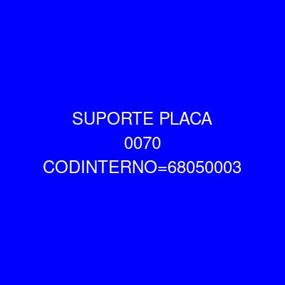 Suporte de Placa Inteiro de Polipropileno Preto (Grande) com Kit