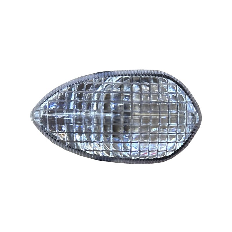 Lente Frisada Pisca Fazer 250 Mod. 11/14, Factor 125 Mod. 09/12, Factor 150 Mod. 19/21 - Cristal