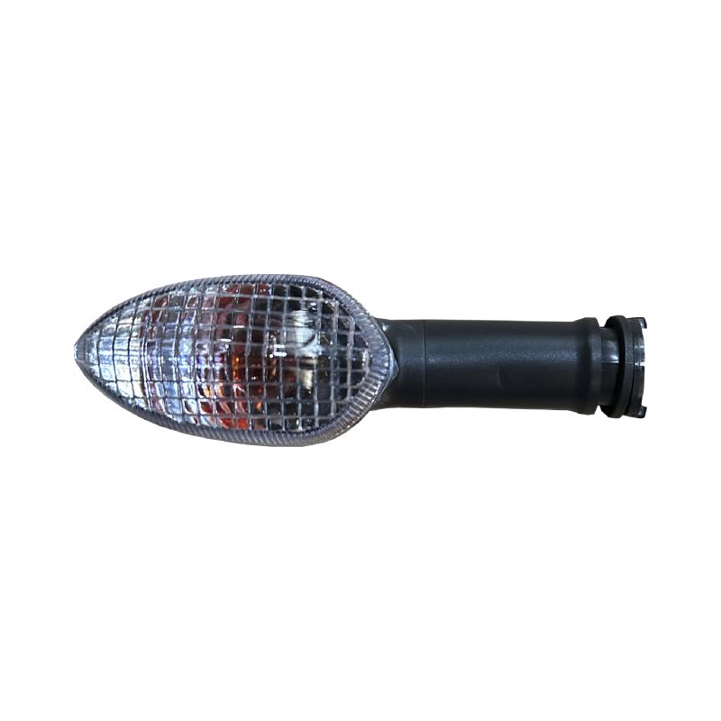 Pisca Fazer 250 Mod. 11/14 com Carcaca Preta E Lente Cristal Frisada (Dianteiro Dir) com Lampada