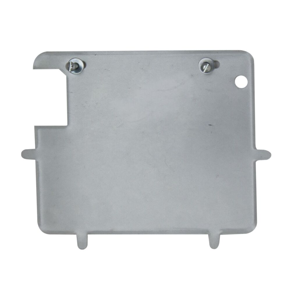 Suporte de Placa Inteirico de Ferro (Grande) com Parafuso, Arruela E Porca (CJ. 5 Peças)