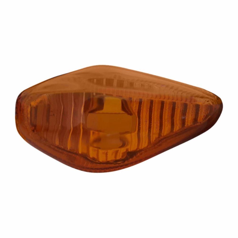 Lente Pisca Titan 150/125 2014 Laranja ( Dianteiro Direito )