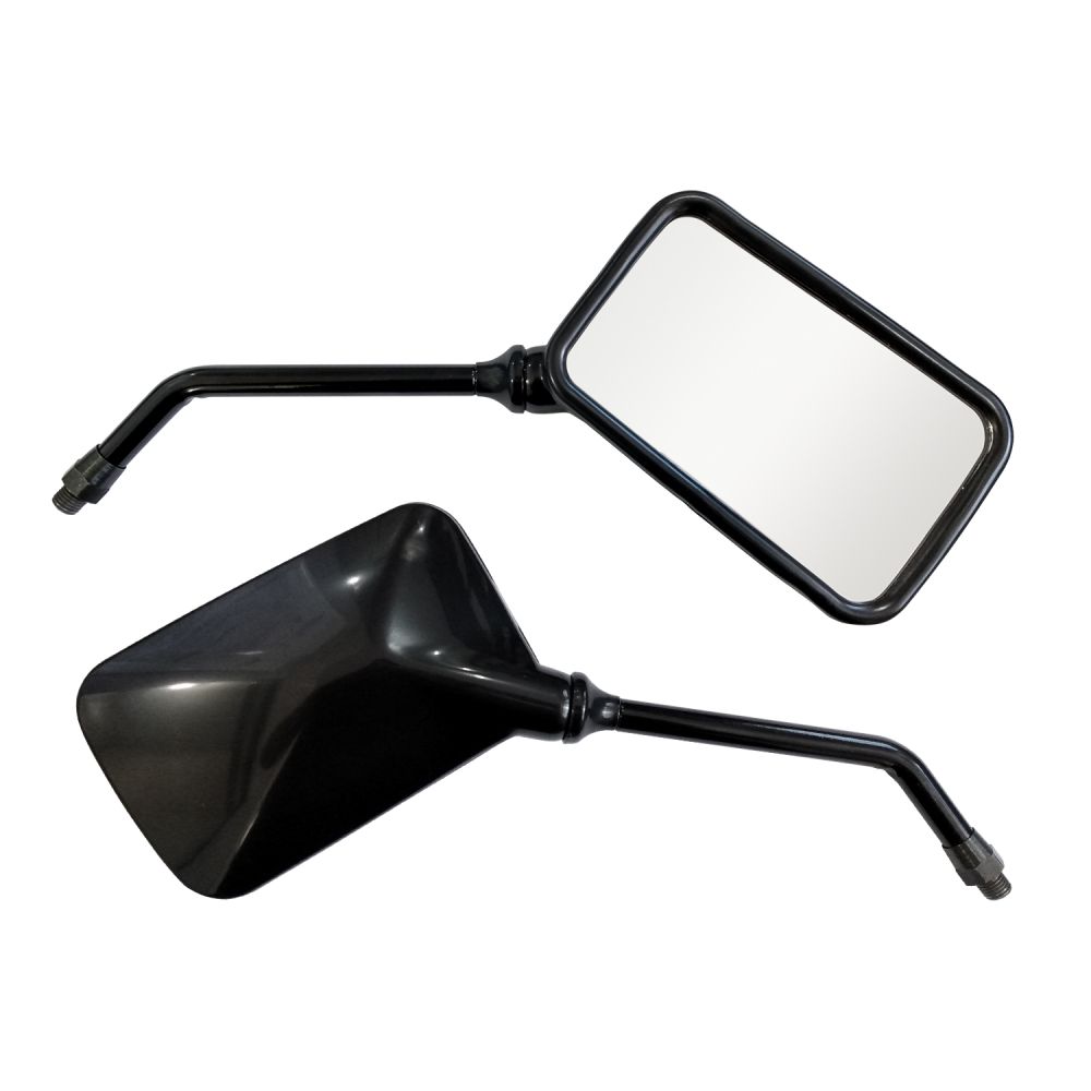 Retrovisor CBX 250 Twister Mod. 01/08 / CBX 200 Strada Mod. 93/03 Preto Honda DIR/ESQ
