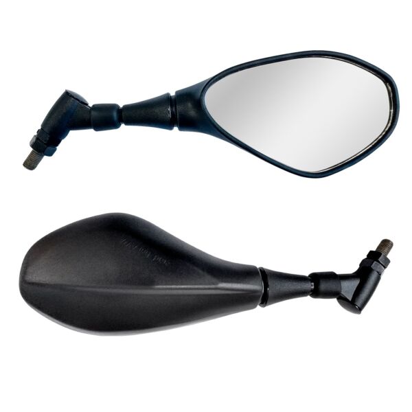 Retrovisor Bmw GS 650/800 Haste Curta com Pino Conico Rotativo Padrao Honda DIR/ESQ