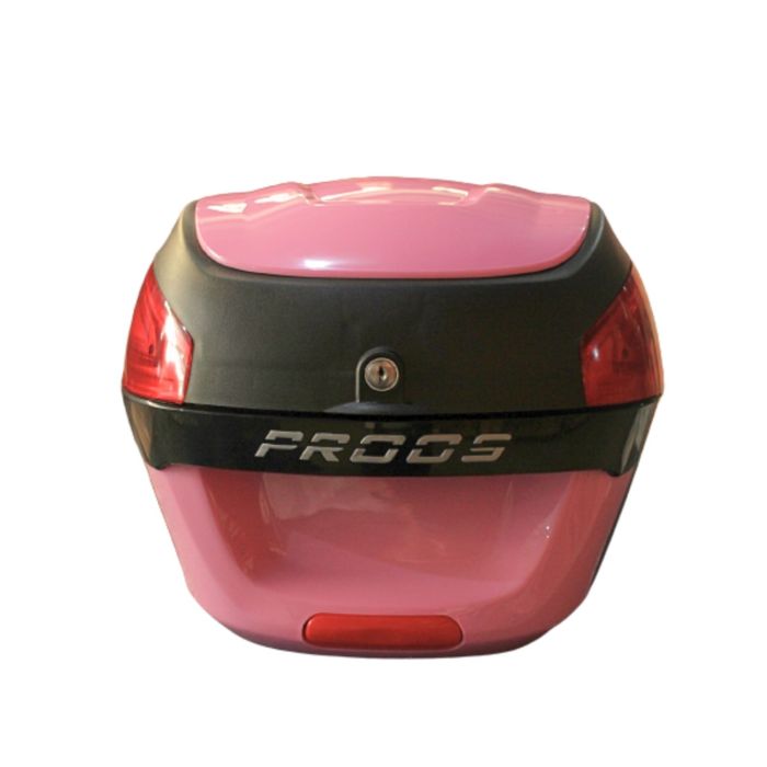 BAULETO AWA MODELO PROOS 29 LITROS COM TAMPA ROSA