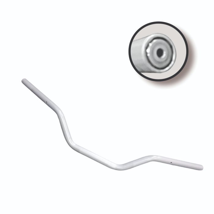 GUIDAO BROS 160 ESD-ED MOD. 15/23 & XRE 190 MOD. 16/19 CINZA COM BUCHA PARA FIXACAO DE PESO