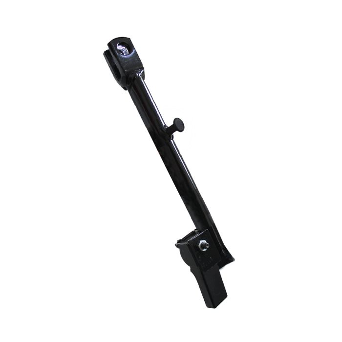 CAVALETE LATERAL COM BORRACHA TITAN 125/150/160 - PRETO