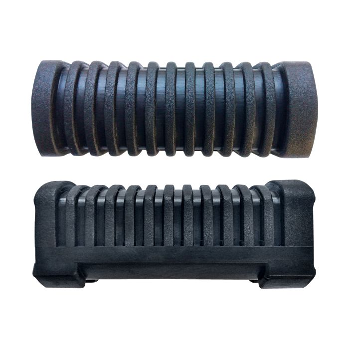 BORRACHA DA PEDALEIRA TRASEIRA - NXR 150/160 BROS/ XRE 300 (PAR)