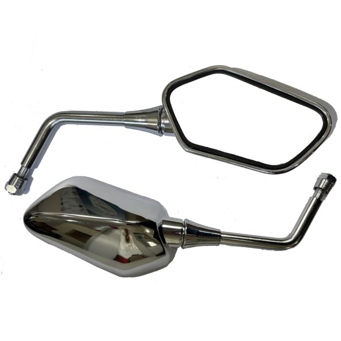 RETROVISOR CB 300 MODELO 11 PADRAO YAMAHA DIR/ESQ CROMADO