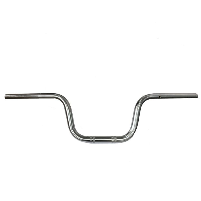 GUIDAO CG TITAN 160/START 160/FAN 160 MOD. 25 CROMADO TEXTURIZADO COM BUCHA PARA FIXACAO DE PESO