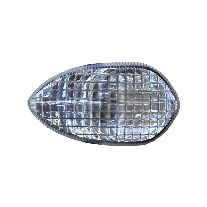 Lente Frisada Pisca Fazer 250 Mod. 11/14, Factor 125 Mod. 09/12, Factor 150 Mod. 19/21 - Cristal