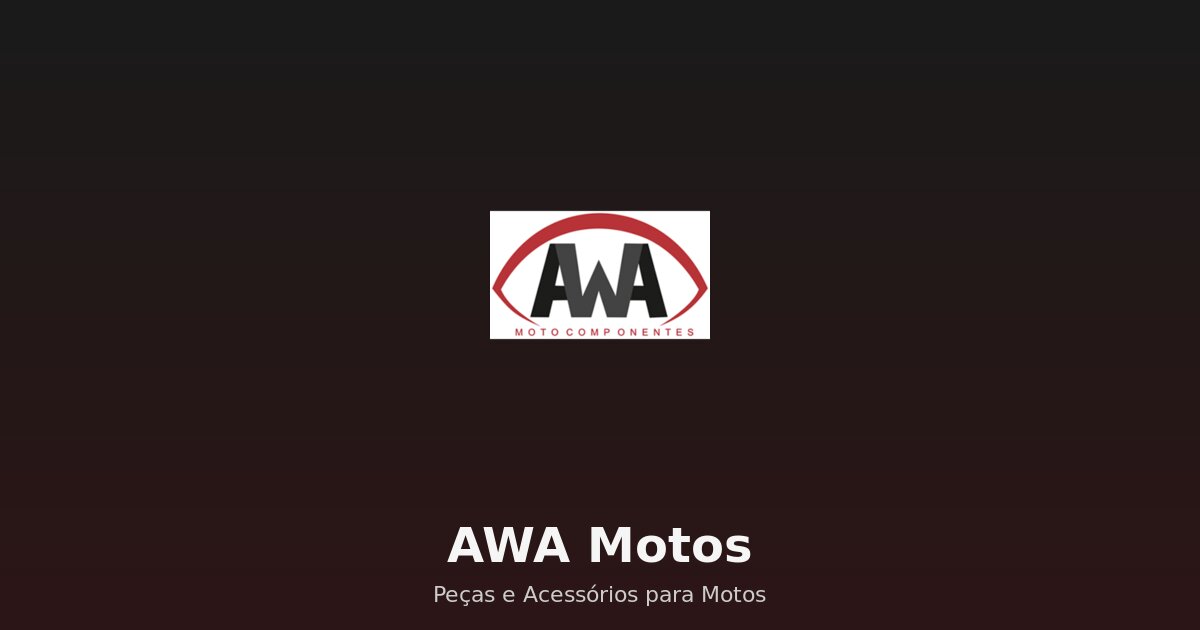 Peças e Acessórios para Motos | AWA Motos